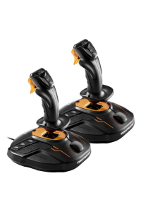 Obrázok pre Thrustmaster T.16000M FCS SPACE SIM DUO Černá, Oranžová USB Joystick Analogový/digitální PC