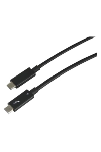 Lenovo 4Z51A40455 Thunderbolt kabel 2 m 40 Gbit/s Černá Obrázok pre Lenovo 4Z51A40455 Thunderbolt kabel 2 m 40 Gbit/s Černá