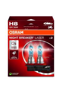 Bulb H8 12V 35W PGJ19-1 Night Breaker Laser Obrázok pre Bulb H8 12V 35W PGJ19-1 Night Breaker Laser
