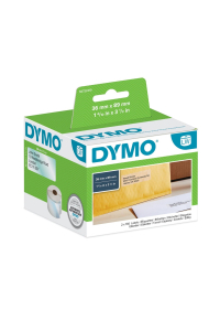 DYMO LW velké adresní štítky, průhledný plast, 89x36mm Obrázok pre DYMO LW velké adresní štítky, průhledný plast, 89x36mm