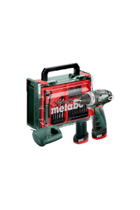 METABO. SCREWDRIVER BS BASIC SET 12V + 41 ACC 34/17Nm 2x2,0Ah POWERMAXX Obrázok pre METABO. SCREWDRIVER BS BASIC SET 12V + 41 ACC 34/17Nm 2x2,0Ah POWERMAXX