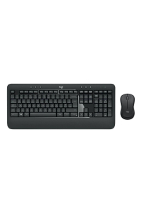 Logitech MK545 Advanced klávesnice Obsahuje myš Kancelář RF bezdrátový QWERTY US Mezinárodní Černá Obrázok pre Logitech MK545 Advanced klávesnice Obsahuje myš Kancelář RF bezdrátový QWERTY US Mezinárodní Černá