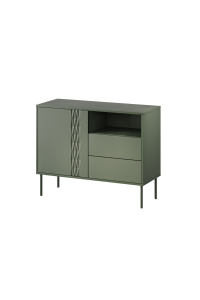 1D2S TRESSE komoda 100x40x75 matná zelená Obrázok pre 1D2S TRESSE komoda 100x40x75 matná zelená