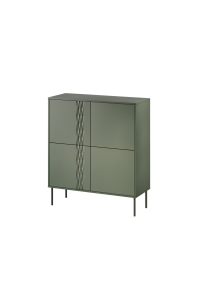 Obrázok pre Cama 4D komoda TRESSE 100x40x110 matná zelená