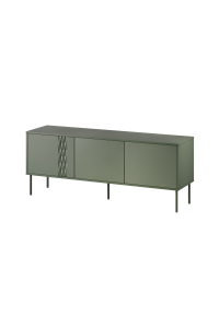 Cama Skříň RTV 3D TRESSE 150x40x55 matně zelená Obrázok pre Cama Skříň RTV 3D TRESSE 150x40x55 matně zelená