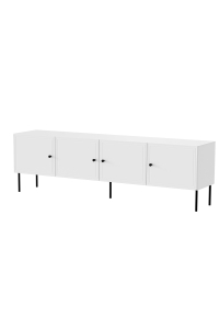 4D RTV skříň PALAZZO BIS 201x40x60 bílá matná Obrázok pre 4D RTV skříň PALAZZO BIS 201x40x60 bílá matná