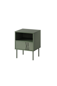 Obrázok pre Cama Noční stolek 2 ks TRESSE 44x40x53 matně zelený