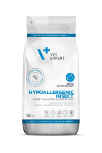 Obrázok pre VETEXPERT Veterinary Diet Hypoallergenic Insect Dog - suché krmivo pro psy - 12 kg