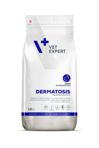 VETEXPERT Veterinary Diet Dermatosis Dog Losos & Brambor - suché krmivo pro psy - 12 kg Obrázok pre VETEXPERT Veterinary Diet Dermatosis Dog Losos & Brambor - suché krmivo pro psy - 12 kg