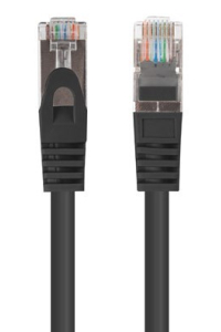 Obrázok pre Lanberg PCU5-20CC-0100-BK síťový kabel Černá 1 m Cat5e U/UTP (UTP)