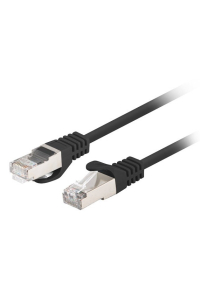 Lanberg PCU5-20CC-0200-BK síťový kabel Černá 2 m Cat5e U/UTP (UTP) Obrázok pre Lanberg PCU5-20CC-0200-BK síťový kabel Černá 2 m Cat5e U/UTP (UTP)