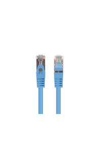 Obrázok pre PATCHCORD KAT.6 UTP 0.5M NIEBIESKI FLUKE PASSED LANBERG 10-PACK