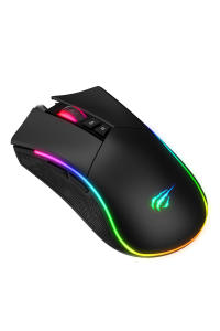 Obrázok pre Havit MS1001S - Optická herní myš pro praváky, USB typu A, černo-šedá