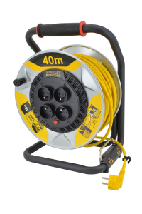 STANLEY-REEL EXTENSION CABLE 40m 3x1.5mm 16A IP20 Obrázok pre STANLEY-REEL EXTENSION CABLE 40m 3x1.5mm 16A IP20