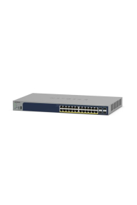 Obrázok pre NETGEAR GS728TPP Řízený L2/L3/L4 Gigabit Ethernet (10/100/1000) Podpora napájení po Ethernetu (PoE) Šedá