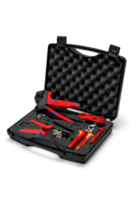Knipex 97 91 04 V02 sada mechanického nářadí 7 nástroje/nástrojů Obrázok pre Knipex 97 91 04 V02 sada mechanického nářadí 7 nástroje/nástrojů