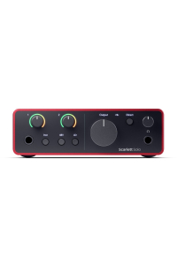 Obrázok pre Focusrite Scarlett Solo 4th Gen - 2-kanálové zvukové rozhraní