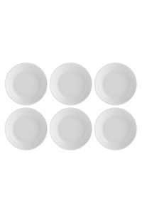 Obrázok pre Set of 6 Momenti Soup Plates - White, 24 cm