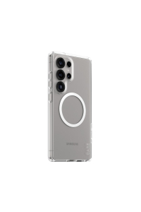Obrázok pre PanzerGlass CARE™ by ® Urban Combat Case Transparent w. White Qi Compatible Samsung Galaxy S25 Ultra pouzdro pro mobilní telefony Obal Průhledná