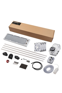 Obrázok pre PHANTEKS Glacier EZ-Fit 360 D30-KIT, Water Cooling Set - white
