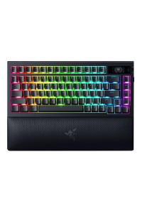 Razer BlackWidow V4 Pro klávesnice Hraní USB + Bluetooth QWERTY Americká angličtina Černá Obrázok pre Razer BlackWidow V4 Pro klávesnice Hraní USB + Bluetooth QWERTY Americká angličtina Černá