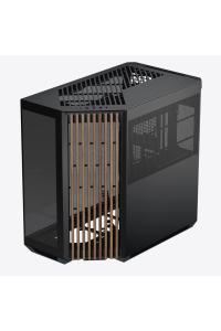 Obrázok pre APNX V1-W-BK-v1 Midi Tower Černá, Dřevo