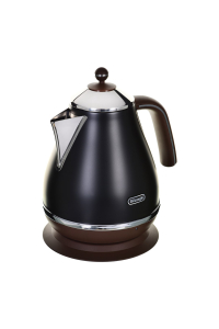 DeLonghi KBOV 2001.BK elektrická konvice 1,7 l Černá, Hnědá 2000 W Obrázok pre DeLonghi KBOV 2001.BK elektrická konvice 1,7 l Černá, Hnědá 2000 W