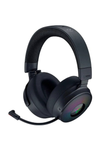 Razer Kraken V4 Pro Sluchátka s mikrofonem Kabelový a bezdrátový Přes hlavu Hraní USB Typ-A Bluetooth Černá Obrázok pre Razer Kraken V4 Pro Sluchátka s mikrofonem Kabelový a bezdrátový Přes hlavu Hraní USB Typ-A Bluetooth Černá
