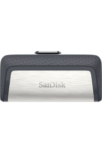Sandisk Ultra Dual Drive USB Type-C USB paměť 128 GB USB Type-A / USB Type-C 3.2 Gen 1 (3.1 Gen 1) Černá, Stříbrná Obrázok pre Sandisk Ultra Dual Drive USB Type-C USB paměť 128 GB USB Type-A / USB Type-C 3.2 Gen 1 (3.1 Gen 1) Černá, Stříbrná