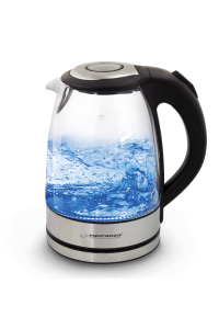 Esperanza EKK012 Rychlovarná konvice 1,7 l sklo/černá 2200 W Obrázok pre Esperanza EKK012 Rychlovarná konvice 1,7 l sklo/černá 2200 W