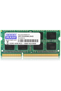 Goodram 4GB DDR3 PC3-12800 paměťový modul 1600 MHz Obrázok pre Goodram 4GB DDR3 PC3-12800 paměťový modul 1600 MHz