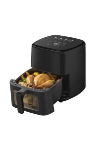 Extralink Home SJ-500 5L Samostarný 1500 W Horkovzdušná fritéza Černá Obrázok pre Extralink Home SJ-500 5L Samostarný 1500 W Horkovzdušná fritéza Černá