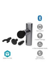 Massage Gun Nedis SmartLife 5 modes Obrázok pre Massage Gun Nedis SmartLife 5 modes