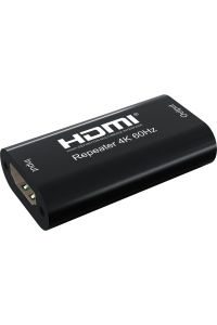 Techly IDATA HDMI2-RIP4KT AV prodlužovačka AV opakovač Černá Obrázok pre Techly IDATA HDMI2-RIP4KT AV prodlužovačka AV opakovač Černá
