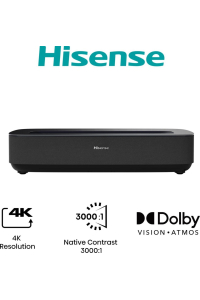 Hisense PL1SE projekční televize Projektor s ultra krátkou projekční vzdáleností 2100 ANSI lumen UHD 4K (3840x2160) Černá, Tmavě šedá Obrázok pre Hisense PL1SE projekční televize Projektor s ultra krátkou projekční vzdáleností 2100 ANSI lumen UHD 4K (3840x2160) Černá, Tmavě šedá