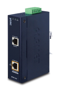 Obrázok pre PLANET IPOE-162 síťový přepínač Gigabit Ethernet (10/100/1000) Podpora napájení po Ethernetu (PoE) Černá