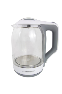 Rychlovarná konvice Esperanza EKK025W 1,7 l sklo/bílá 1500 W Obrázok pre Rychlovarná konvice Esperanza EKK025W 1,7 l sklo/bílá 1500 W