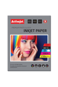 Activejet AP4-200G20 (A4; 20 kopií) Lesklý papír Obrázok pre Activejet AP4-200G20 (A4; 20 kopií) Lesklý papír