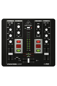 Behringer VMX100USB audio mixér 2 kanály/kanálů Černá Obrázok pre Behringer VMX100USB audio mixér 2 kanály/kanálů Černá
