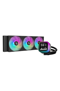 Obrázok pre DeepCool LP360 Počítačová skříň, Procesor Kapalinový chladič typu vše v jednom 12 cm Černá 1 kusů