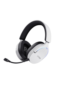 Obrázok pre Trust GXT 491W FAYZO Sluchátka s mikrofonem Kabelový a bezdrátový Přes hlavu Hraní USB typu C Bluetooth Černá, Bílá