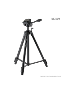 Obrázok pre Velbon EX-530 stativ Digitální/filmové kamery 3 noha/nohy Černá