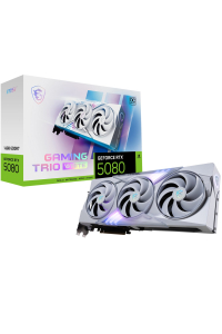 MSI GAMING GEFORCE RTX 5080 16G TRIO OC WHITE grafická karta NVIDIA 16 GB GDDR7 Obrázok pre MSI GAMING GEFORCE RTX 5080 16G TRIO OC WHITE grafická karta NVIDIA 16 GB GDDR7