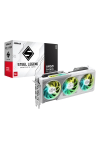 Grafická karta ASRock Steel Legend Radeon RX 9070 XT 16 GB Obrázok pre Grafická karta ASRock Steel Legend Radeon RX 9070 XT 16 GB