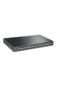 TP-Link Omada SG3452XP síťový přepínač Řízený L2+ Gigabit Ethernet (10/100/1000) Podpora napájení po Ethernetu (PoE) 1U Černá Obrázok pre TP-Link Omada SG3452XP síťový přepínač Řízený L2+ Gigabit Ethernet (10/100/1000) Podpora napájení po Ethernetu (PoE) 1U Černá