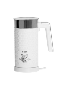 Obrázok pre Adler AD 4494 Napěňovač a ohřívač mléka Automatický Metalická, Bílá