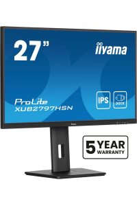 iiyama ProLite XUB2797HSN-B2 počítačový monitor 68,6 cm (27 Obrázok pre iiyama ProLite XUB2797HSN-B2 počítačový monitor 68,6 cm (27