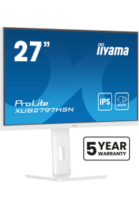 iiyama ProLite XUB2797HSN-W2 počítačový monitor 68,6 cm (27 Obrázok pre iiyama ProLite XUB2797HSN-W2 počítačový monitor 68,6 cm (27