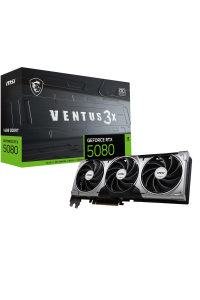 MSI VENTUS GeForce RTX5080 16G 3X OC NVIDIA GeForce RTX 5080 16 GB GDDR7 Obrázok pre MSI VENTUS GeForce RTX5080 16G 3X OC NVIDIA GeForce RTX 5080 16 GB GDDR7