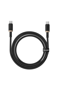 Obrázok pre Baseus Dura Kabel pro rychlé nabíjení z typu C na typ C 100 W 1 m černý, zlatý